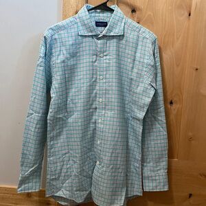 Proper Cloth Blue Dress Shirt